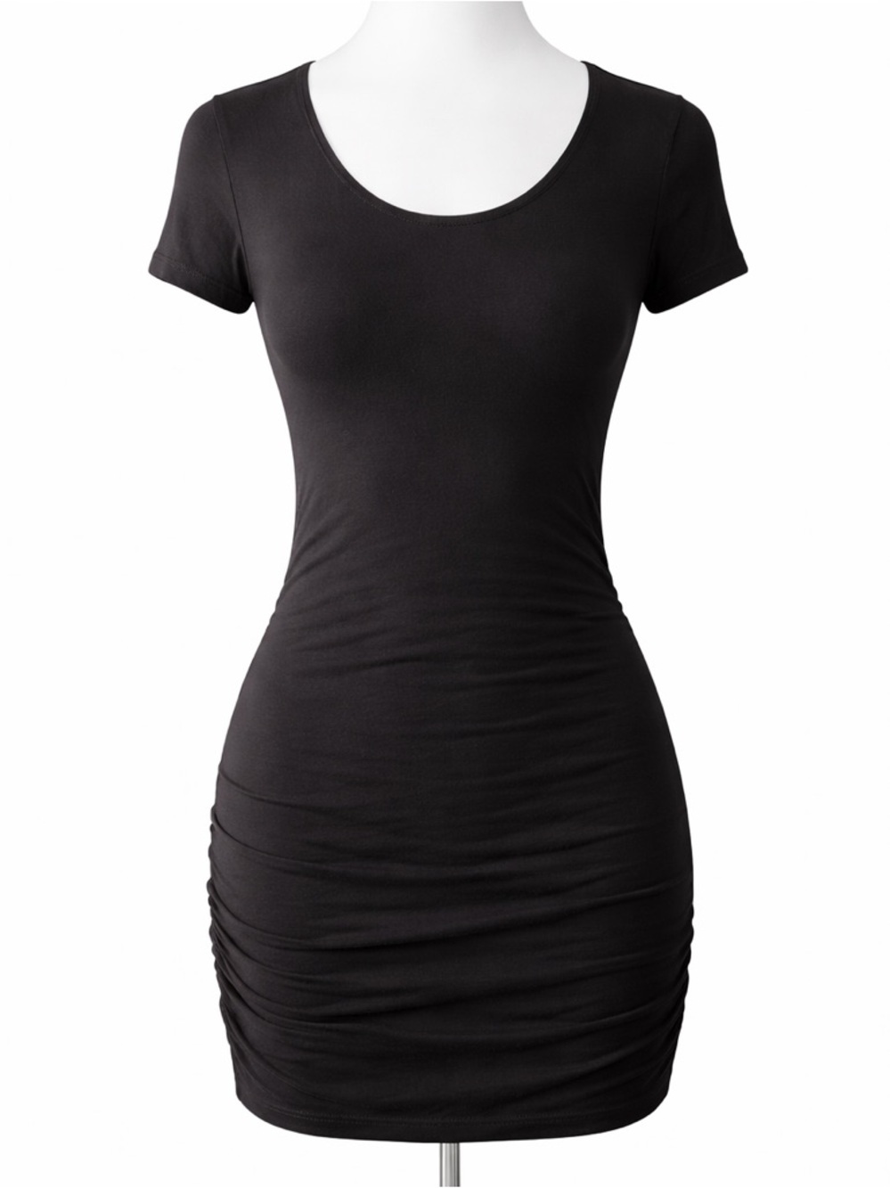 Isabella Oliver Black Rusched Dress size 1